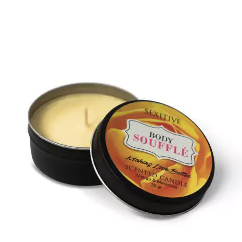 Massage Candle
Body Souffle
Mango y Maracuya
- 30 gr